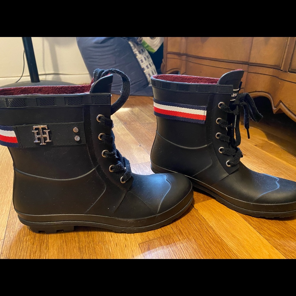 Tommy Hilfiger rain boots - worn once